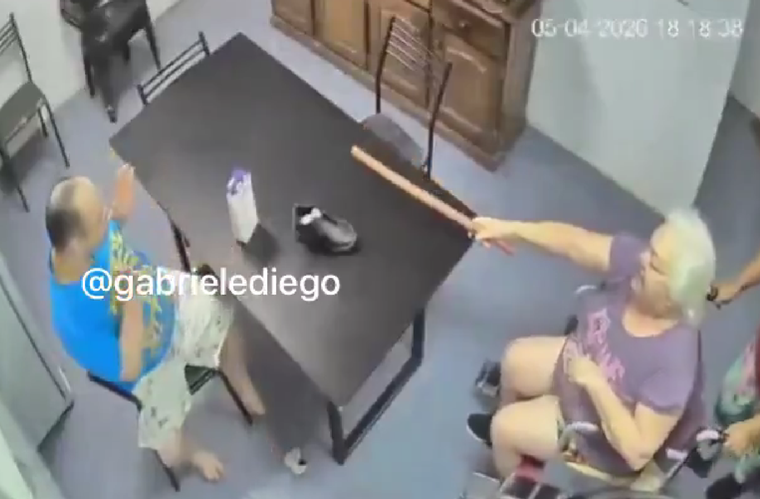 Jubilada Chaco violencia hijo