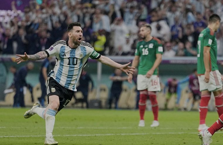 Messi frotó la lámpara y Argentina sacó adelante un duro partido.