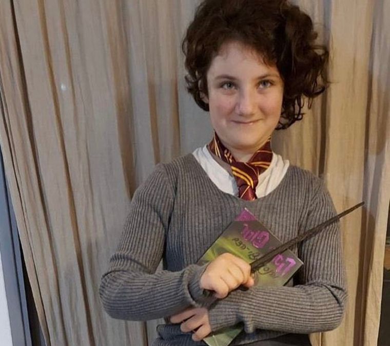Noya, de 12 años, tenía autismo y era fanática de Harry Potter. Fue secuestrada y asesinada por el grupo terrorista Hamas Foto: Twitter Israel en Español