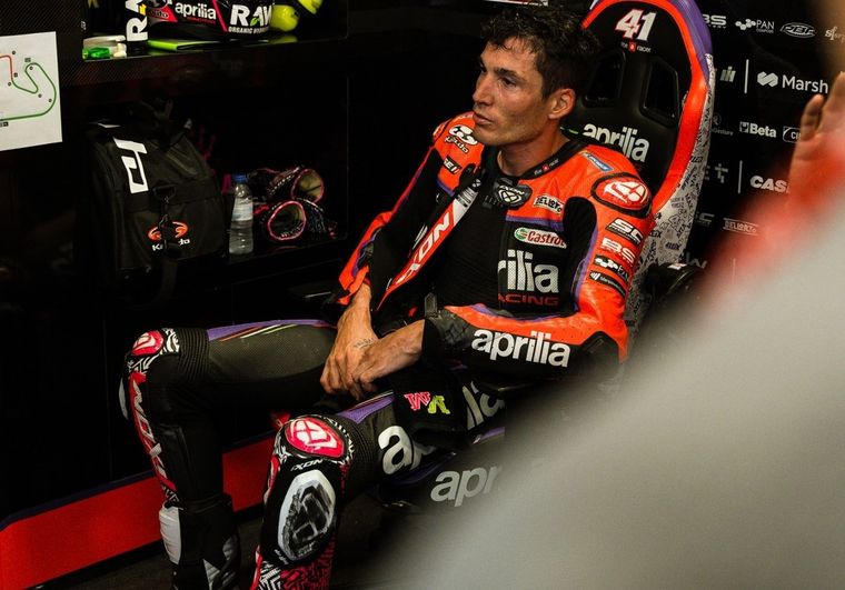 Aleix Espargaró analizó lo sucedido el viernes en Termas. Foto: @AleixEspargaro