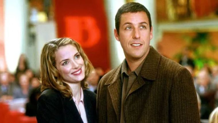 Winona Ryder acompaña a Sandler en la cinta. Winona Ryder acompaña a Sandler en la cinta.