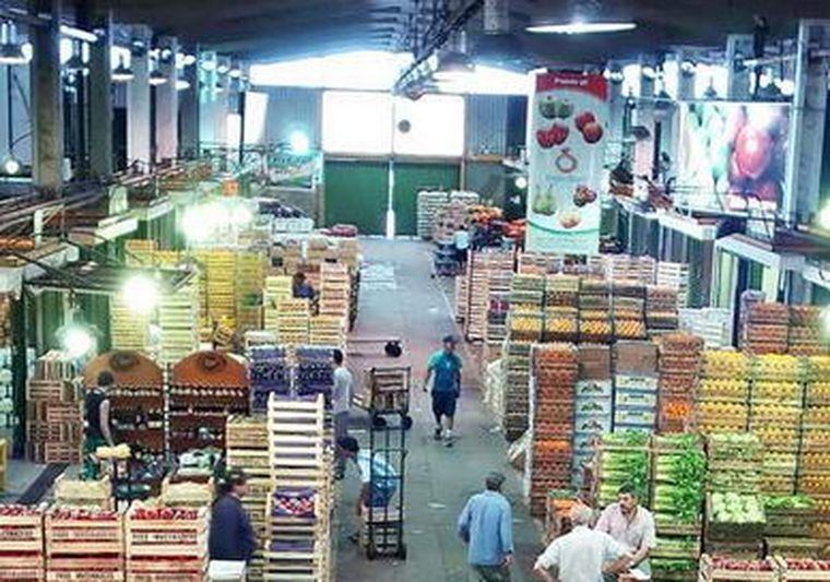 Mercado Central de Buenos Aires. Foto: Infobae