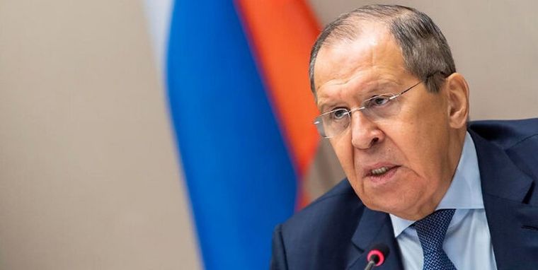 Sergei Lavrov, el canciller ruso Foto: 800noticias