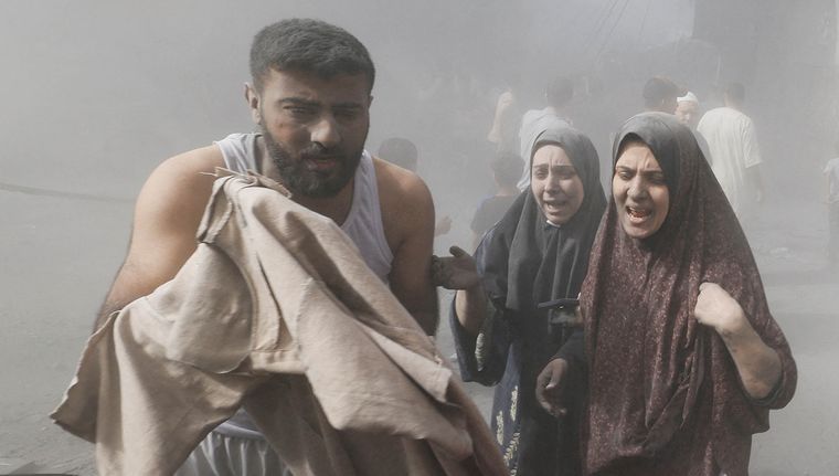 La situación en Gaza es insostenible. Foto: NA