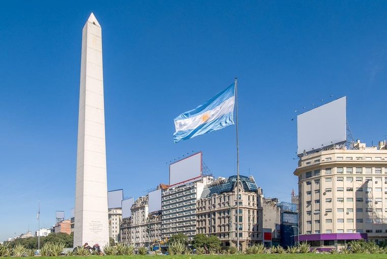 El Obelisco. Foto: Twitter