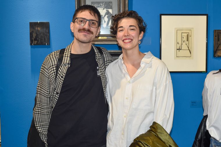 Manuel Adaro y Camila Jardel. Manuel Adaro y Camila Jardel.