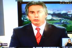 miceli, vocero de la derecha, condujo el noticiero de la tv publica