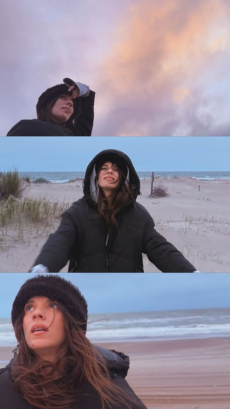 Las fotos de Gimena Accardi en la costa. Las fotos de Gimena Accardi en la costa.