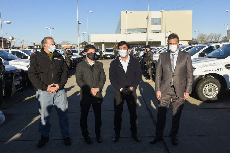 Axel Kicillof y Sergio Berni Foto: Diputados Fotografía