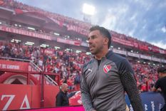 Tevez y una buena noticia para el partido ante Talleres. Foto: Independiente