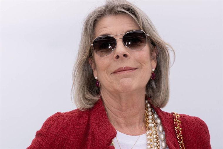 Carolina de Mónaco, “madrina” del glamour de la familia Grimaldi. Foto: Instagram