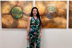 Gabriela Berrios, la artista mendocina que expone sus obras en España e Italia Foto: Facebook Gabriela Berrios.