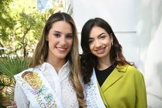 Las soberanas compartieron sus proyectos y sus planes de trabajar con los 18 departamentos. Foto: Alf Ponce Mercado / MDZ