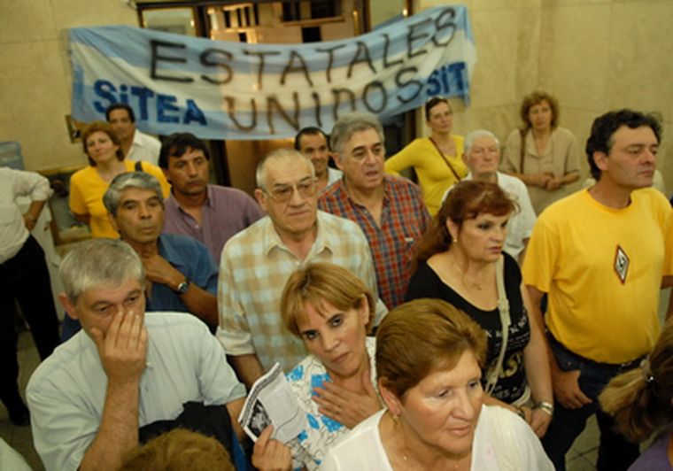 Un nuevo reclamo contra Jaque. Foto: Nacho Gaffuri / MDZ