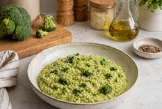 Receta de risotto de brócoli