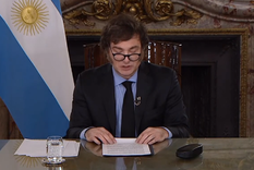 Presidente Javier Milei. Foto: MDZ archivo