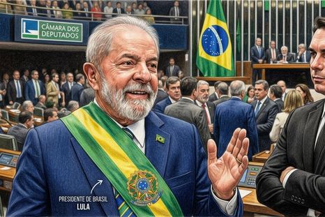 Escena política en Brasil entra en polarización con Lula y Bolsonaro hijo a pocos meses de las presidenciales. Escena política en Brasil entra en polarización con Lula y Bolsonaro hijo a pocos meses de las presidenciales.