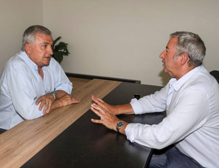 Julio Cobos y Gerardo Morales Foto: Prensa Julio Cobos