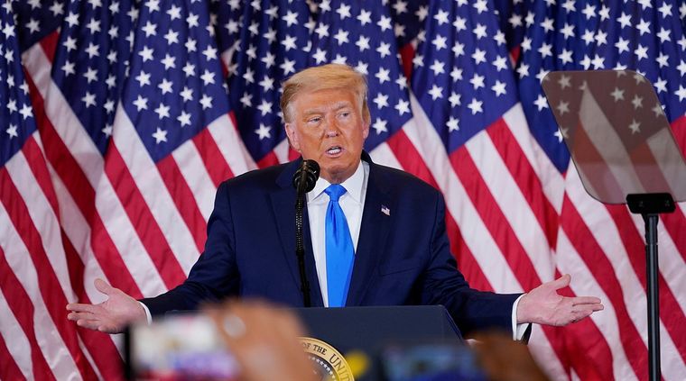 Donald Trump cree que al final se alzará con la victoria. Foto: EFE