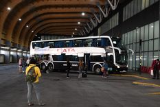 Turistas quedaron varados en la aduana Los Libertadores. Foto: ALF PONCE MERCADO / MDZ Turistas quedaron varados en la aduana Los Libertadores. Foto: ALF PONCE MERCADO / MDZ