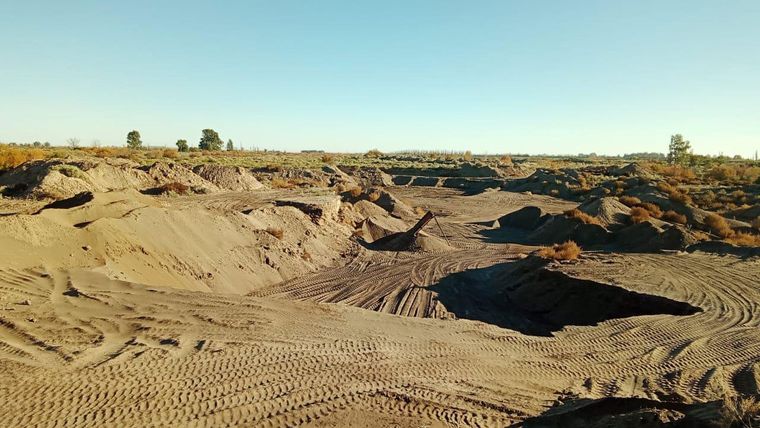 La mina estaba situada en algún punto de la ruta 143.&nbsp;
