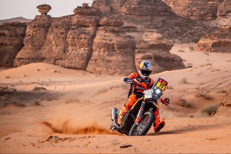 Luciano Benavides es protagonista absoluto del Dakar 2026. Luciano Benavides es protagonista absoluto del Dakar 2026.