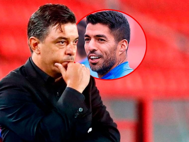 Gallardo espera por una respuesta de Suárez sobre su llegada a River.