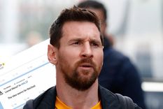 Messi y el tuit publicado por el Inter de Miami.