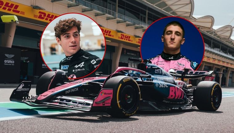 La escudería francesa designó al argentino como reemplazo directo de Gasly y Doohan en Australia y China. Foto: @AlpineF1Team