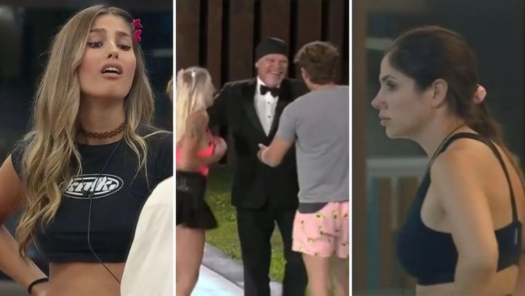 El shock de los participantes por la vuelta de Alfa a Gran Hermano Foto: Captura TV