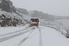 Las nevadas continuarán durante los próximos días.