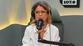 La conductora fue tajante con su punto de vista. Foto: captura de video YouTube/ El Observador. La conductora fue tajante con su punto de vista. Foto: captura de video YouTube/ El Observador.