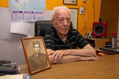 Vicente Canto, sobreviviente del histórico terremoto de San Juan que se produjo hace 80 años Foto: Telam