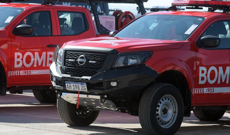 El incendio se desató en una casa del barrio Municipal de Las Heras.