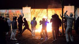 Algunos de los manifestantes tienen tan solo 12 años. Foto: PACEMAKER