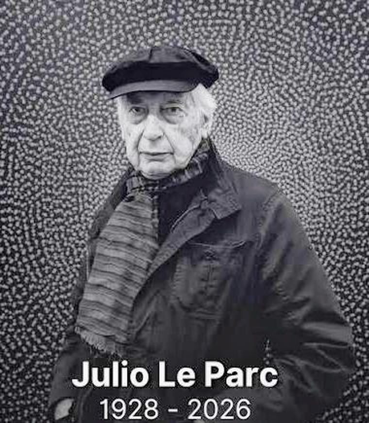 El emblemático artista mendocino Julio Le Parc falleció este sábado en París. El emblemático artista mendocino Julio Le Parc falleció este sábado en París.