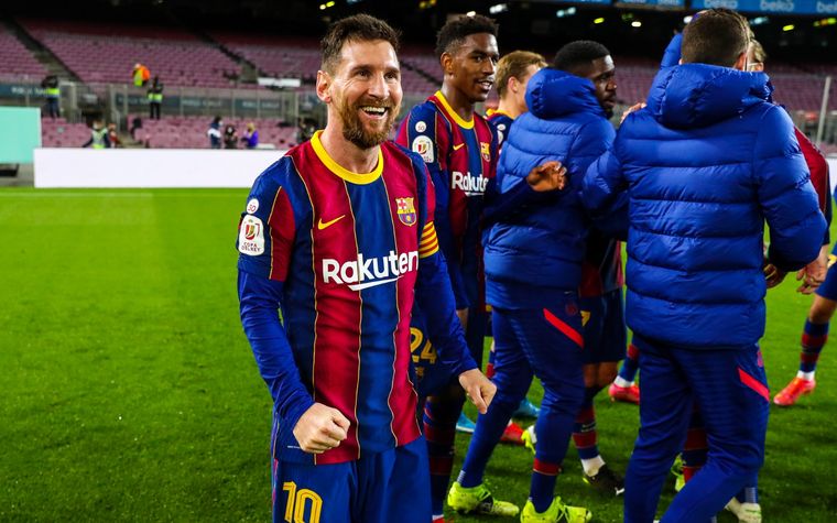 La Pulga no se entrenará en el club mientras no esté firmado su contrato Foto: FC Barcelona