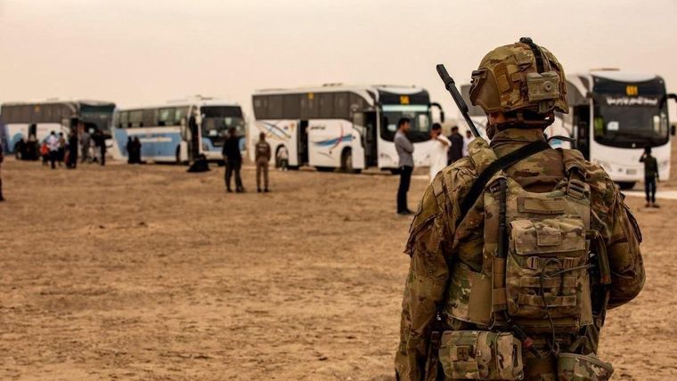 Estados unidos se retira de Irak