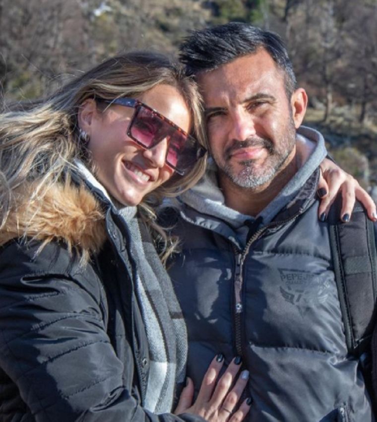Mica Viciconte y Fabián Cubero Foto: Instagram