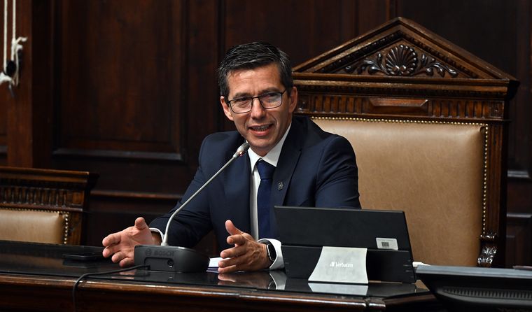 Andrés Lombardi, presidente de la Cámara de Diputados.