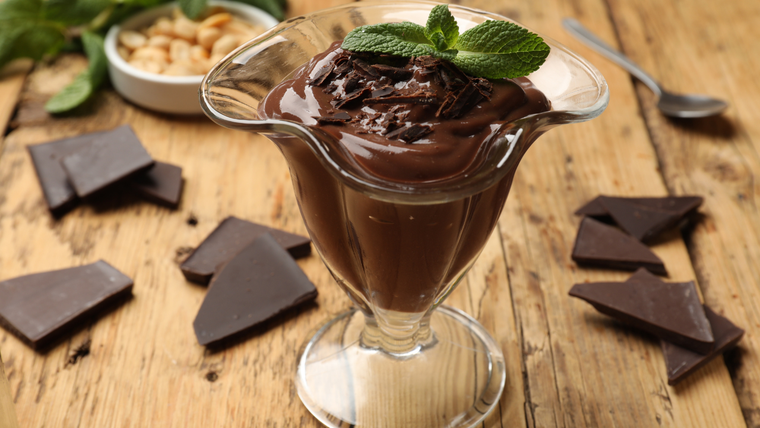 El éxito de esta mousse de chocolate es el ingredientes secreto