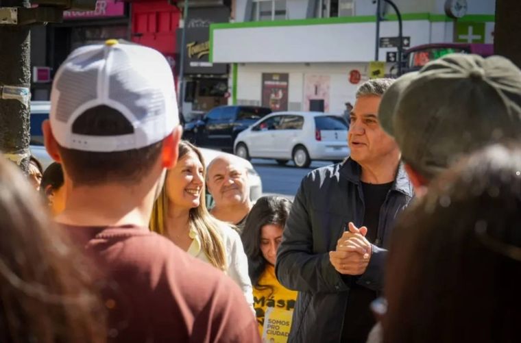 Jorge Macri recorrió Palermo junto a Silvia Lospennato Foto: Instagram