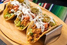 El taco mexicano celebra en Mendoza.