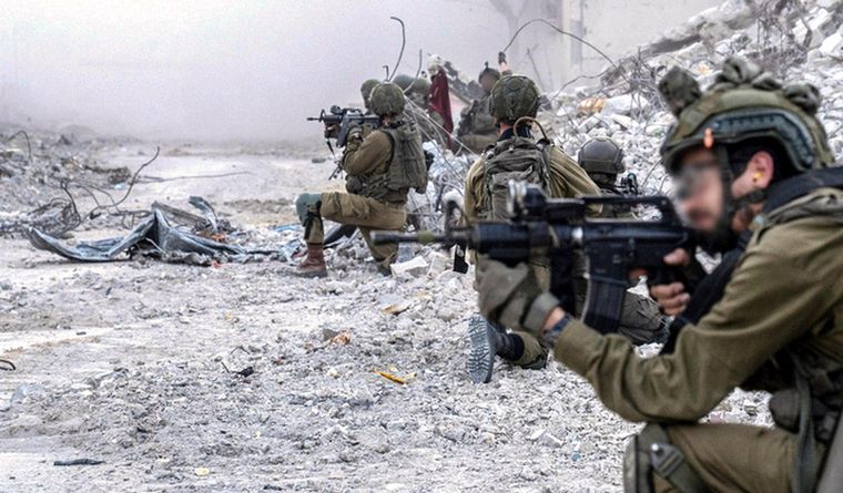 Las tropas de Israel ahora atacan Siria. Foto Ministerio de Defensa de Israel