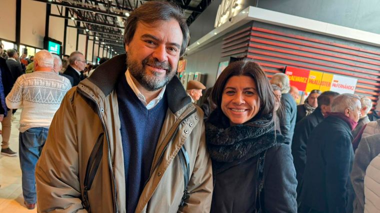 Manuel Pons y Claudia Elaskar. Manuel Pons y Claudia Elaskar.