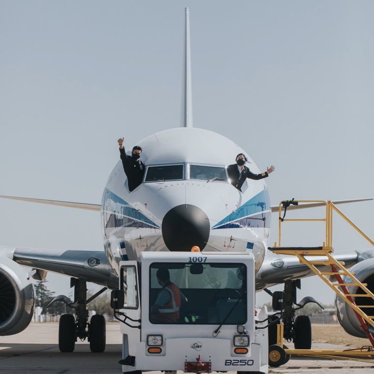 Foto: Twitter Aerolíneas Argentinas