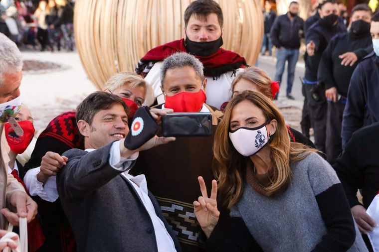 Tolosa Paz y Kicillof apuntaron a capitalizar el voto femenino Foto: Twitter
