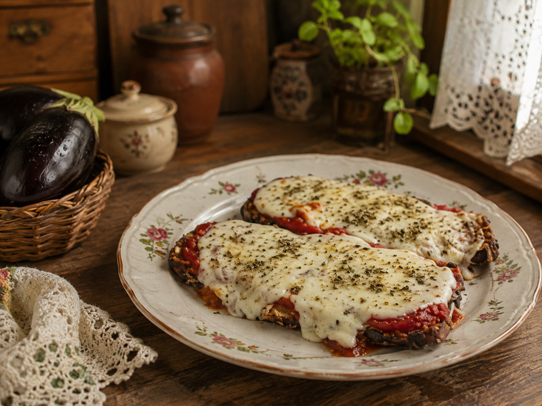 &nbsp;Milanesas de berenjenas a la napolitana: una receta que les gustará a todos.