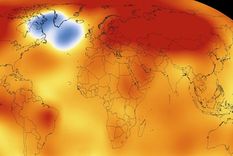 El blob frío está cerca de Groenlandia. Foto: GETTY IMAGES