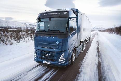 El futuro camión de hidrógeno de Volvo Trucks: potente y eficiente en consumo de combustible El futuro camión de hidrógeno de Volvo Trucks: potente y eficiente en consumo de combustible